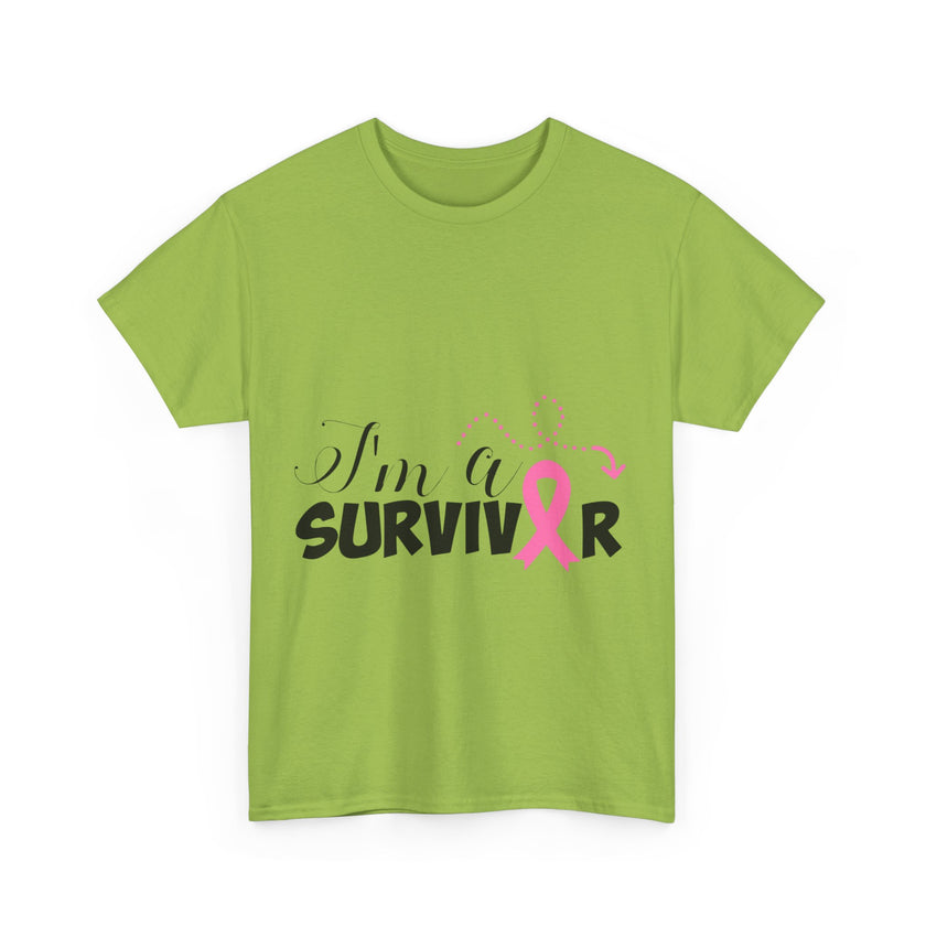 I'm a Survivor - Unisex Heavy Cotton Tee