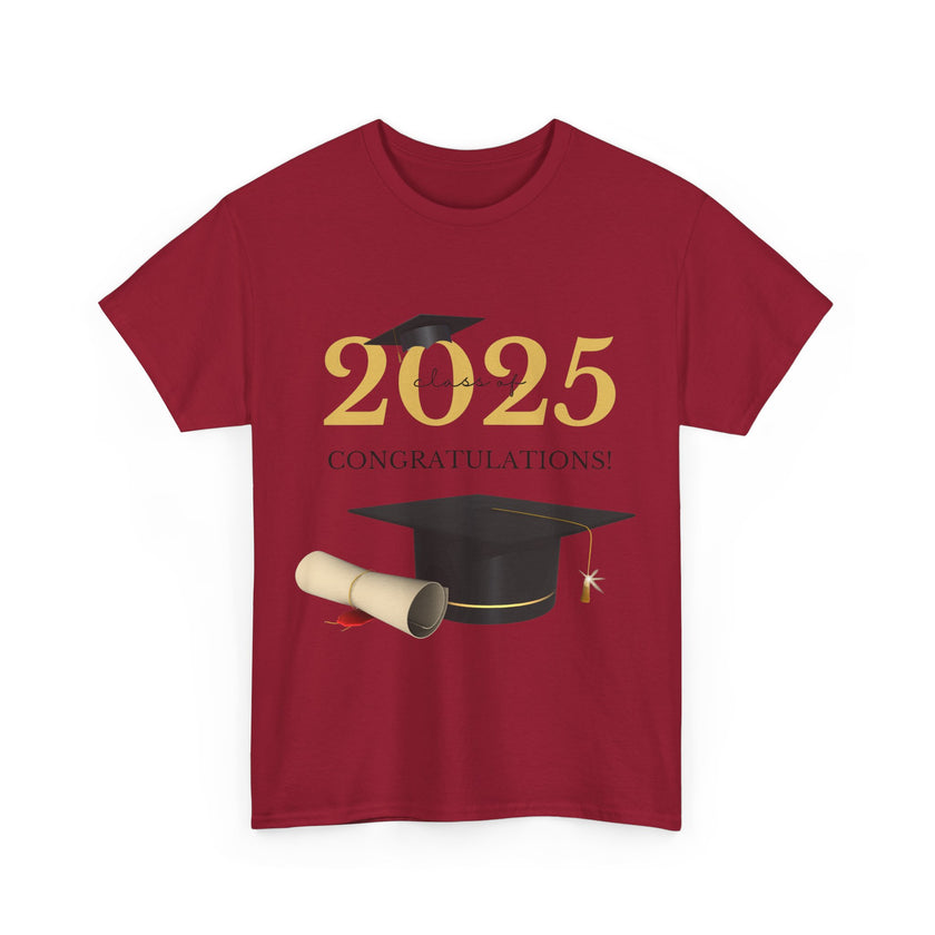 Congratulations Class of 2025 - Unisex heavy cotton tee