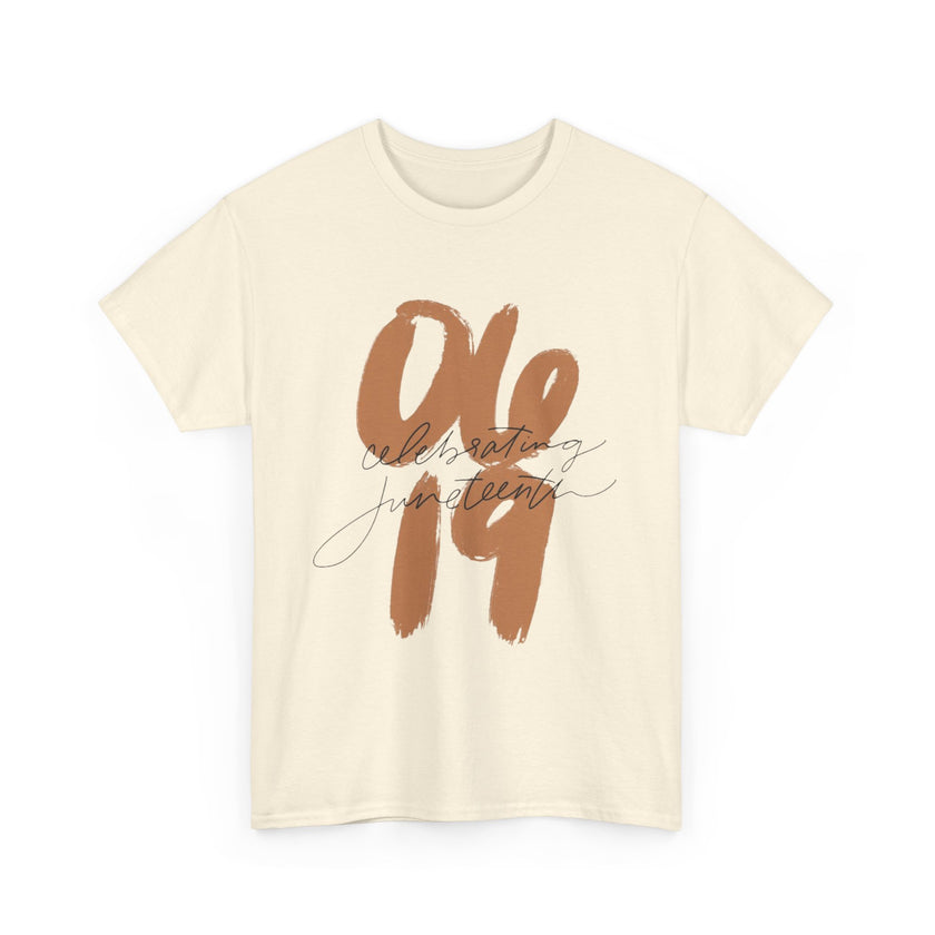 06-19 Celebrating Juneteenth - Unisex Heavy Cotton Tee