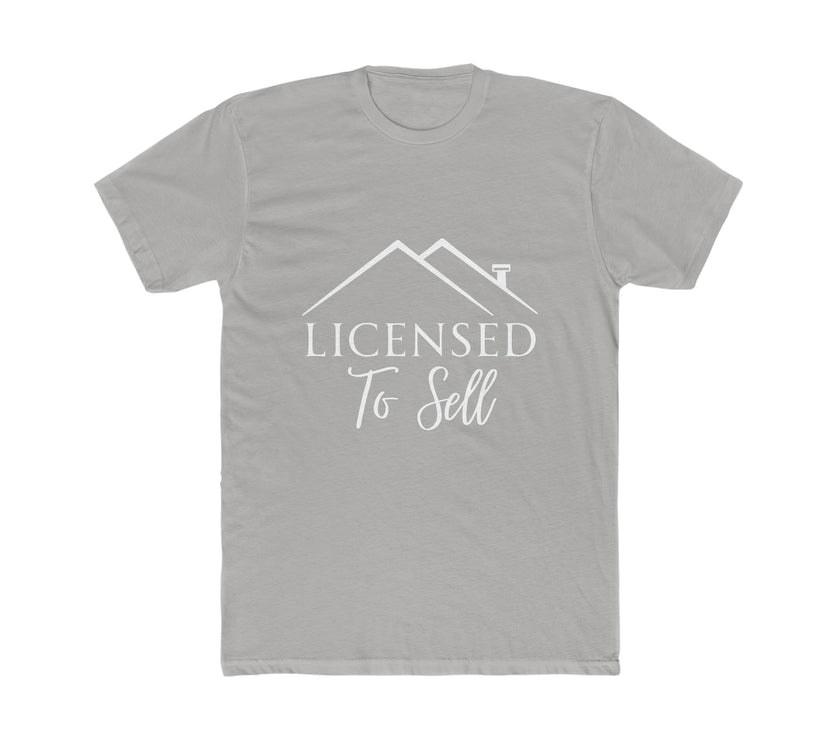 "Licensed to Sell" Men's Cotton Crew Tee