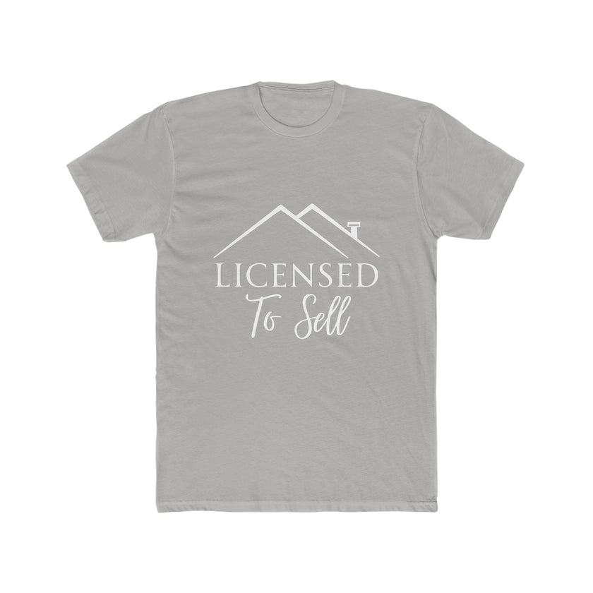 "Licensed to Sell" Men's Cotton Crew Tee