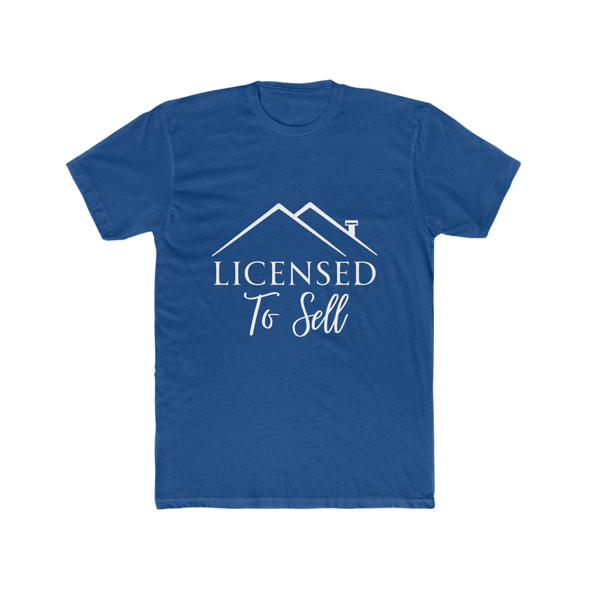 "Licensed to Sell" Men's Cotton Crew Tee