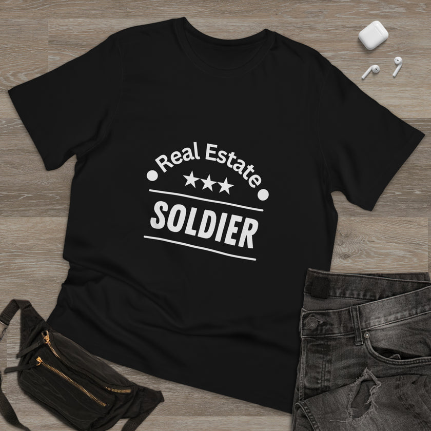 "Real Estate Soldier" Unisex Deluxe T-shirt