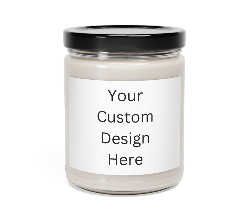 Custom Scented Soy Candle, 9oz