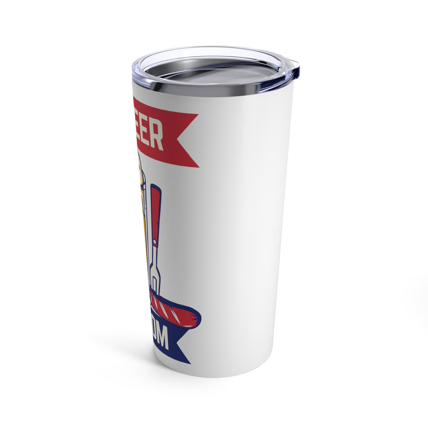 BBQ,Beer&Freedom - Tumbler 20oz