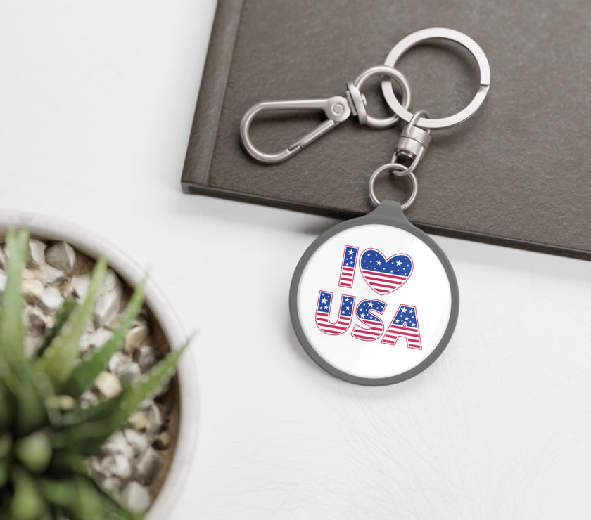 I Love America - Keyring Tag