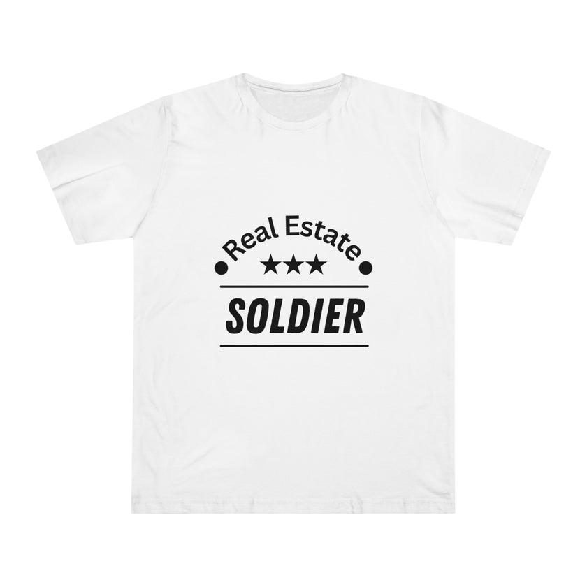 "Real Estate Soldier" Unisex Deluxe T-shirt