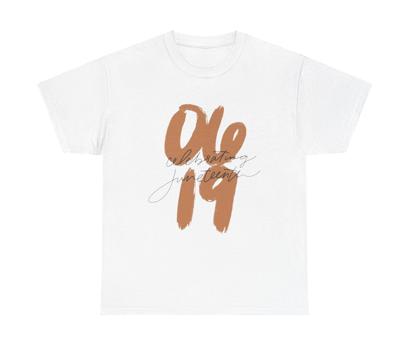 06-19 Celebrating Juneteenth - Unisex Heavy Cotton Tee