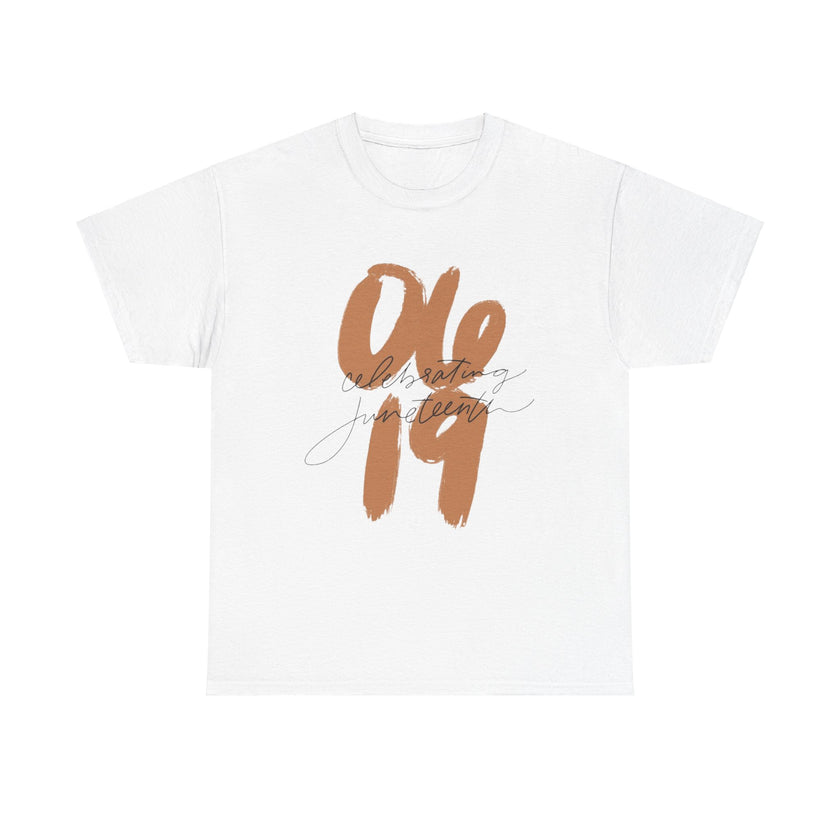 06-19 Celebrating Juneteenth - Unisex Heavy Cotton Tee