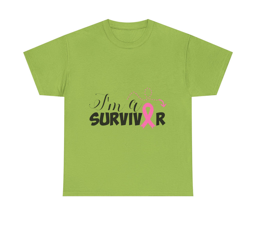I'm a Survivor - Unisex Heavy Cotton Tee
