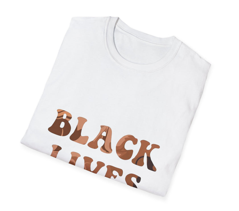 "Black Lives Matter" Unisex Softstyle T-Shirt