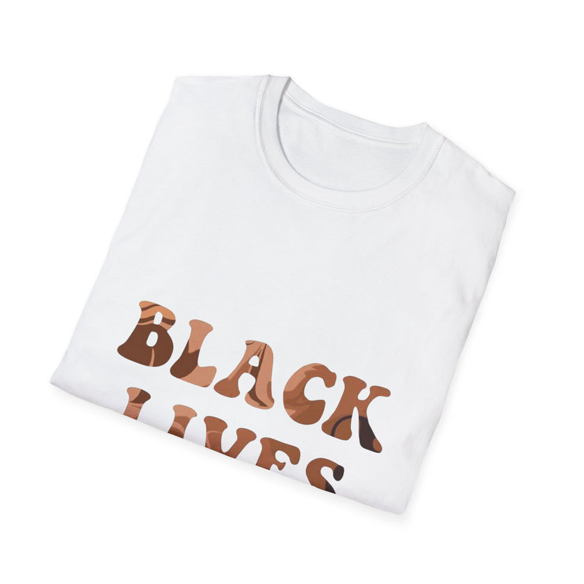 "Black Lives Matter" Unisex Softstyle T-Shirt