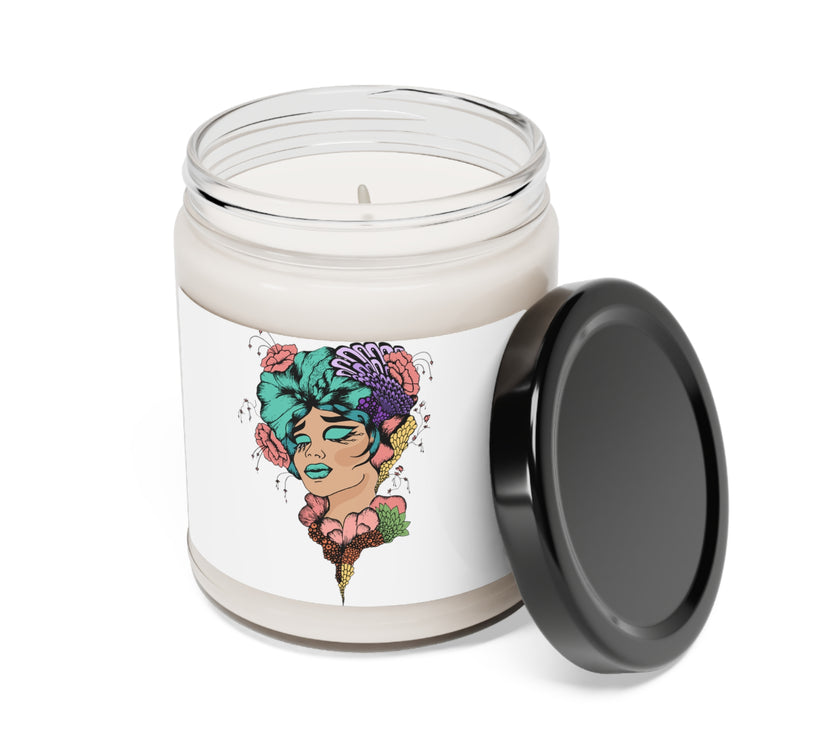 "La Femme" Sea Salt + Orchid Scented Soy Candle, 9oz