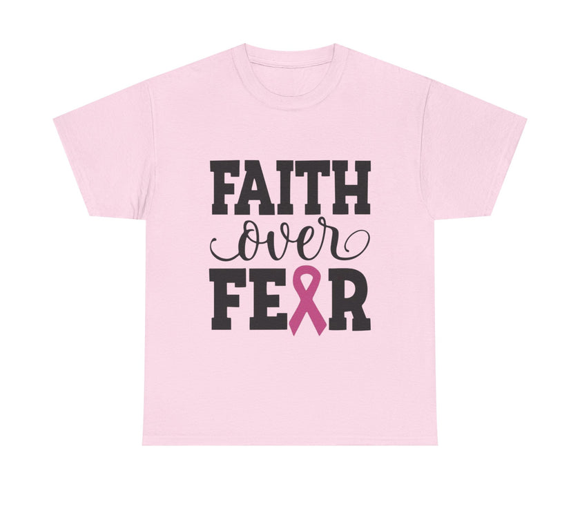 Faith Over Fear - Unisex Heavy Cotton Tee