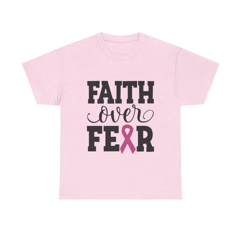 Faith Over Fear - Unisex Heavy Cotton Tee