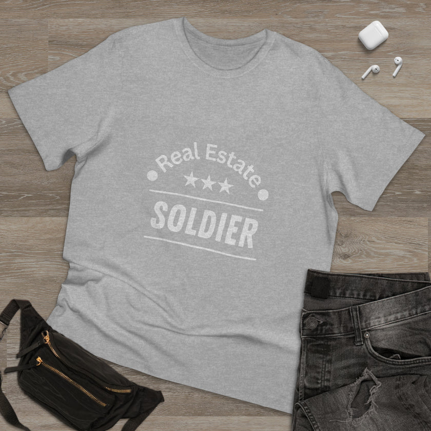 "Real Estate Soldier" Unisex Deluxe T-shirt