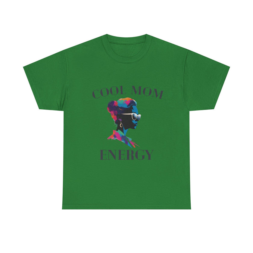 Cool Mom Energy - Unisex Heavy Cotton Tee