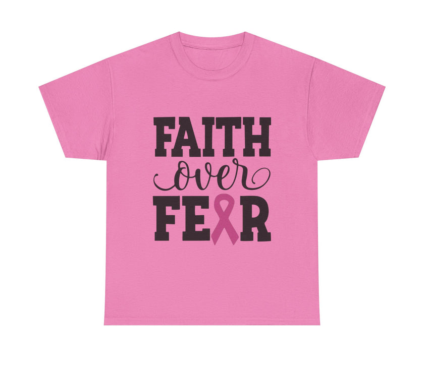 Faith Over Fear - Unisex Heavy Cotton Tee
