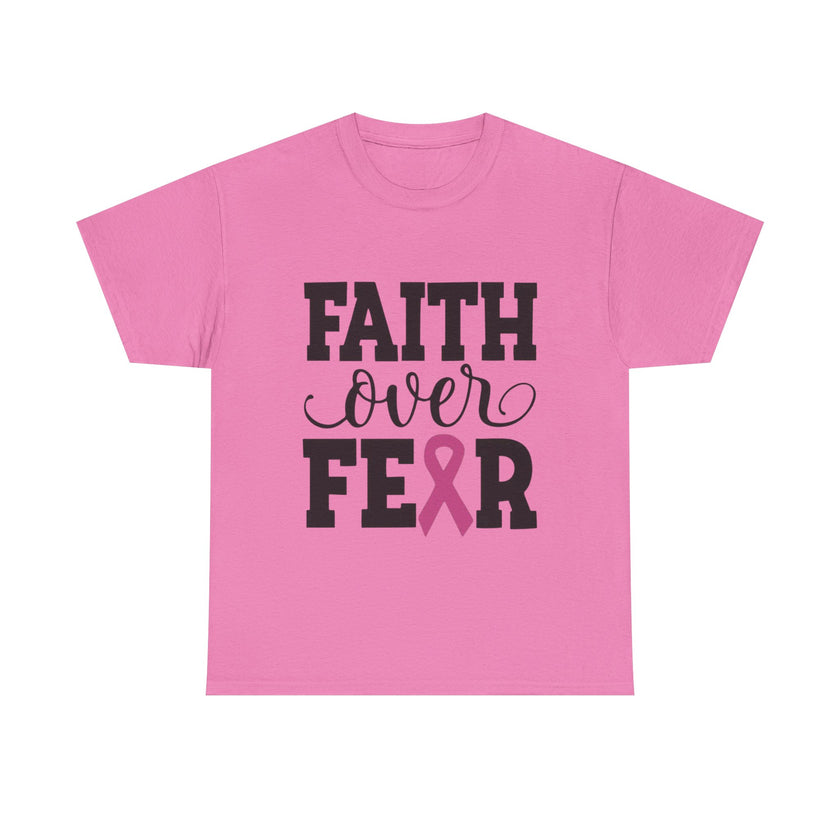 Faith Over Fear - Unisex Heavy Cotton Tee