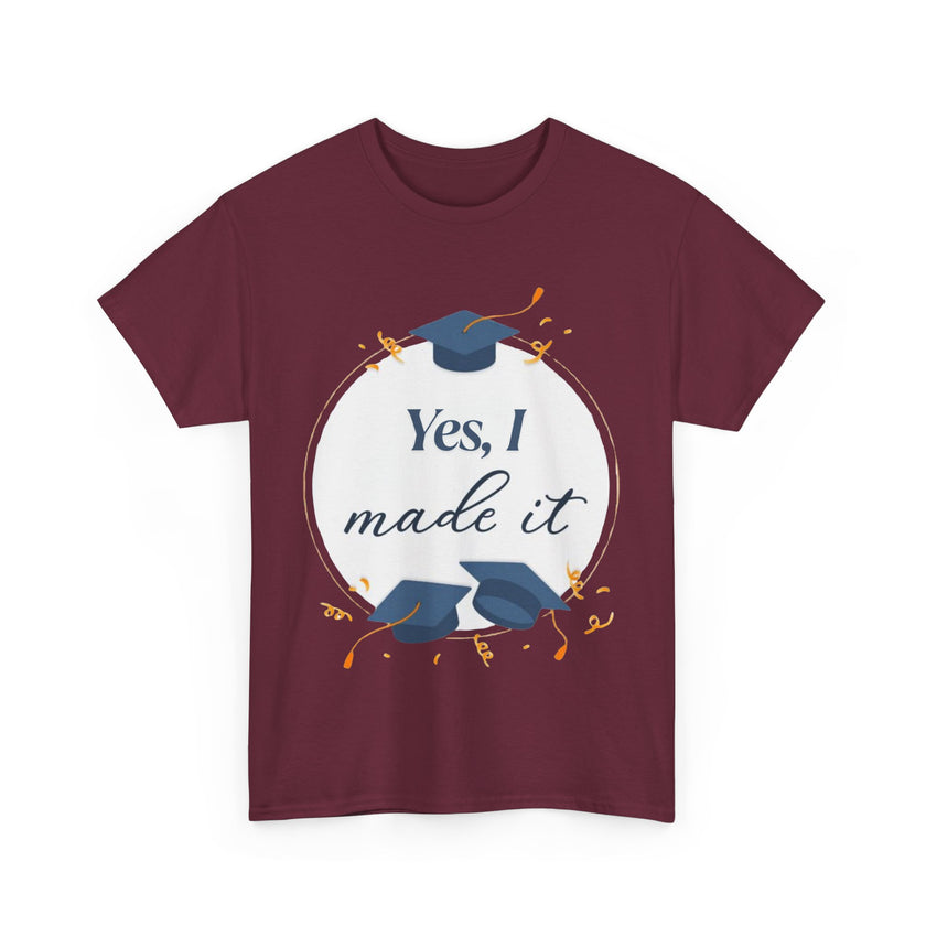 Yes, I did it - Unisex Heavy Cotton Tee