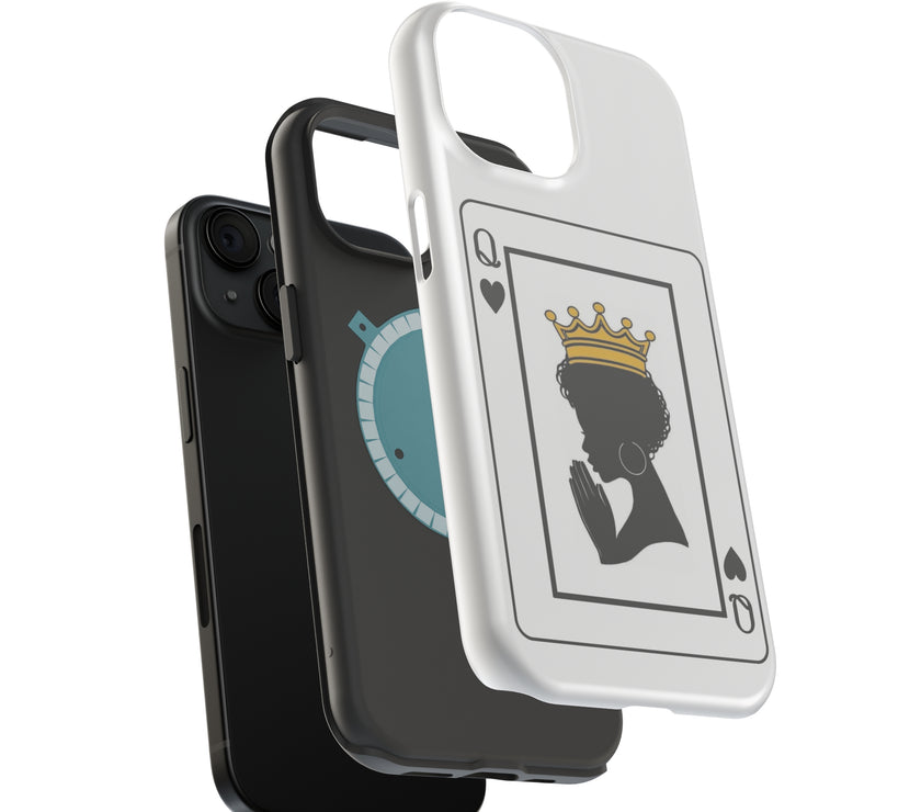 Queen card Tough Phone Cases