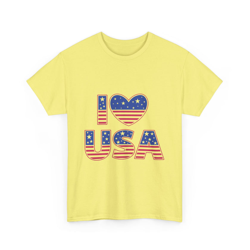 I Love America - Unisex Heavy Cotton Tee