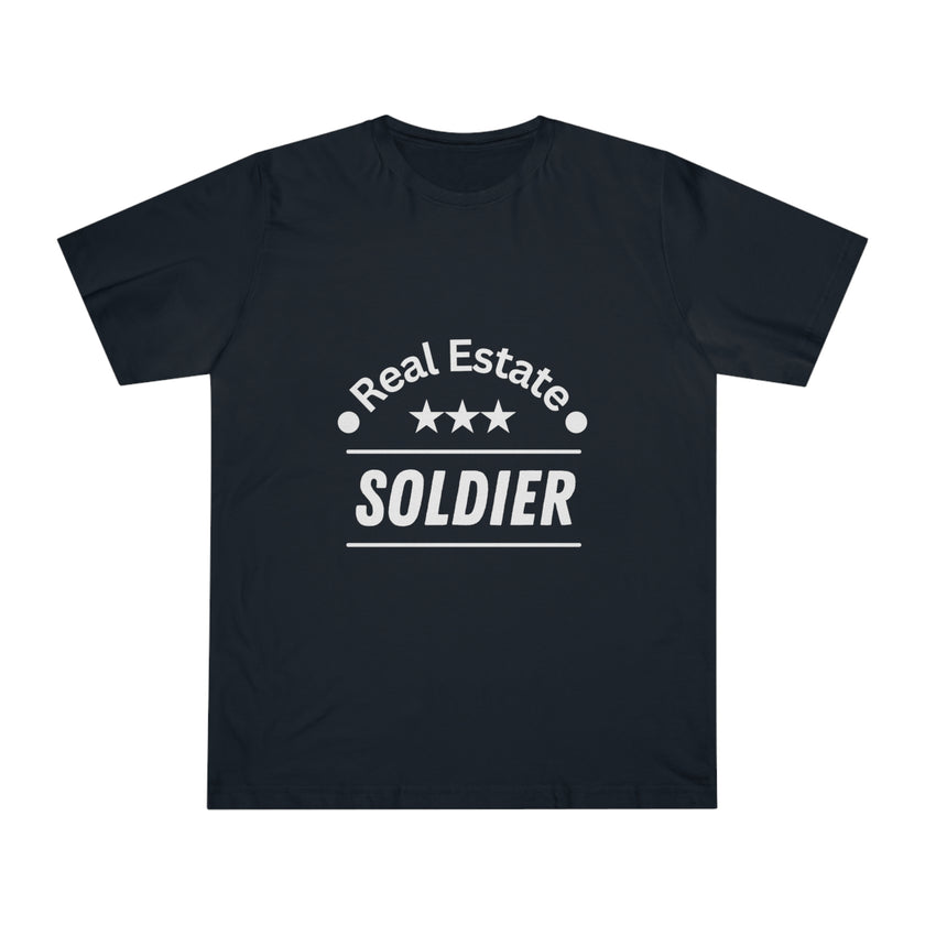 "Real Estate Soldier" Unisex Deluxe T-shirt