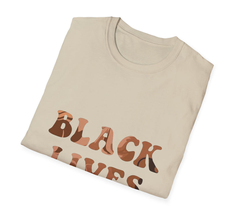 "Black Lives Matter" Unisex Softstyle T-Shirt