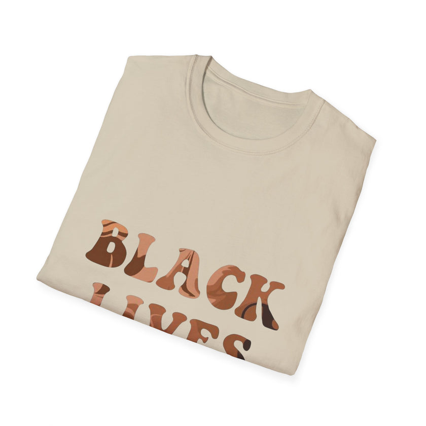 "Black Lives Matter" Unisex Softstyle T-Shirt