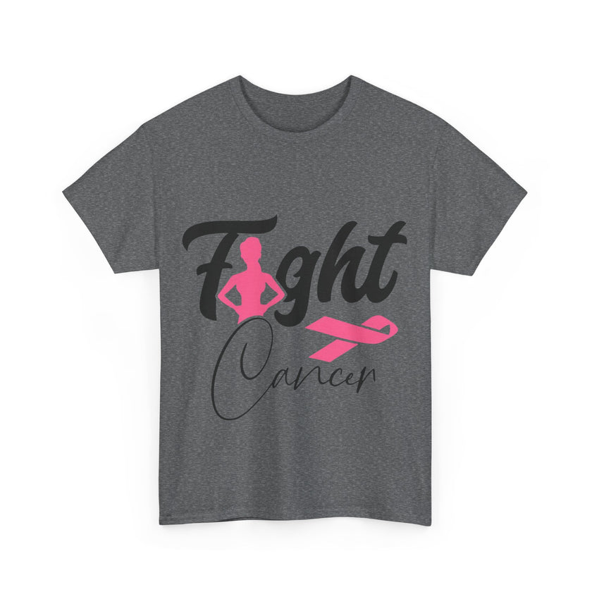 Fight Cancer - Unisex Heavy Cotton Tee