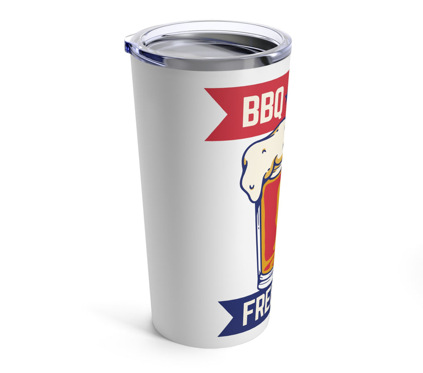 BBQ,Beer&Freedom - Tumbler 20oz