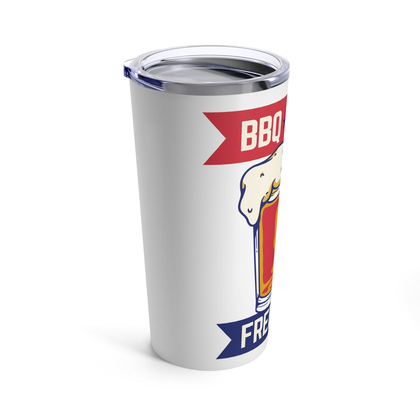 BBQ,Beer&Freedom - Tumbler 20oz