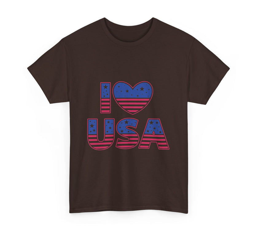 I Love America - Unisex Heavy Cotton Tee