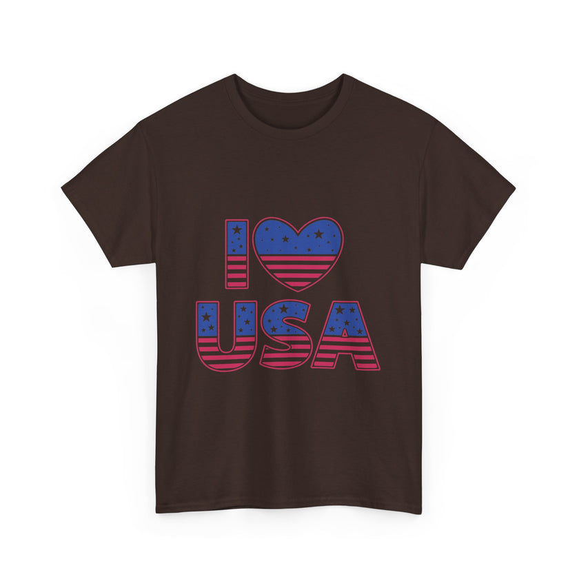 I Love America - Unisex Heavy Cotton Tee