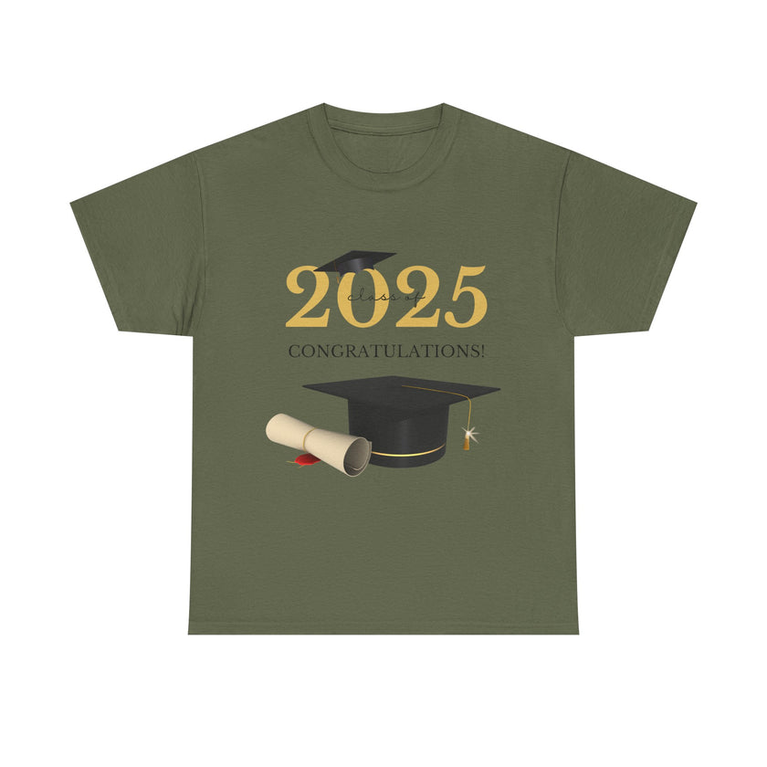 Congratulations Class of 2025 - Unisex heavy cotton tee