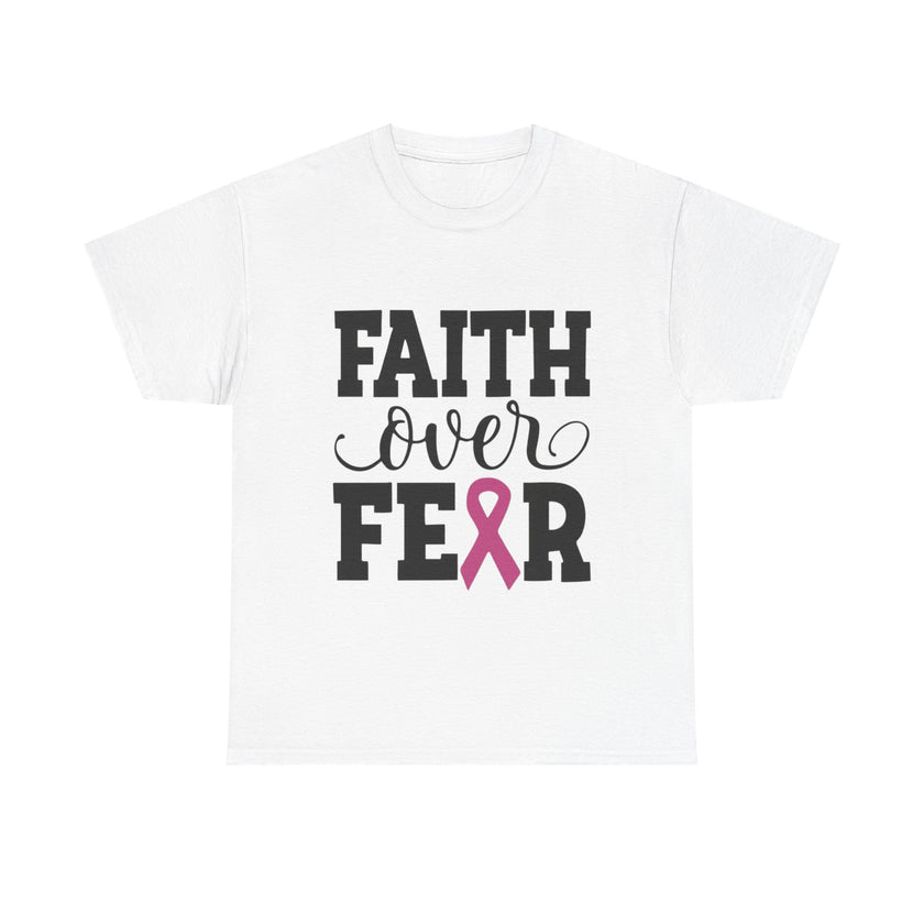 Faith Over Fear - Unisex Heavy Cotton Tee