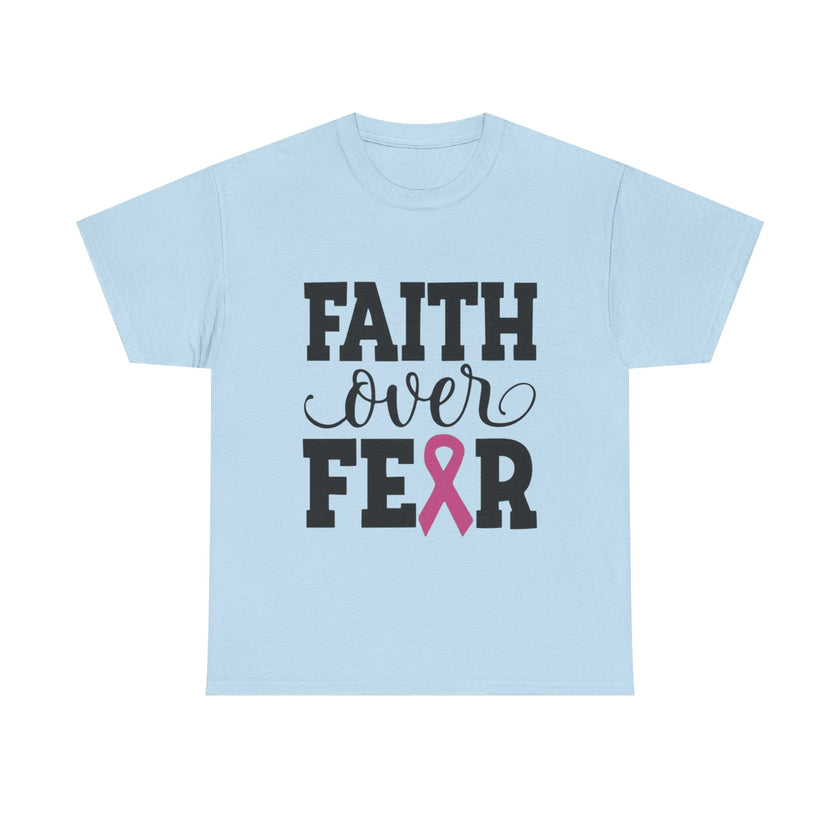 Faith Over Fear - Unisex Heavy Cotton Tee