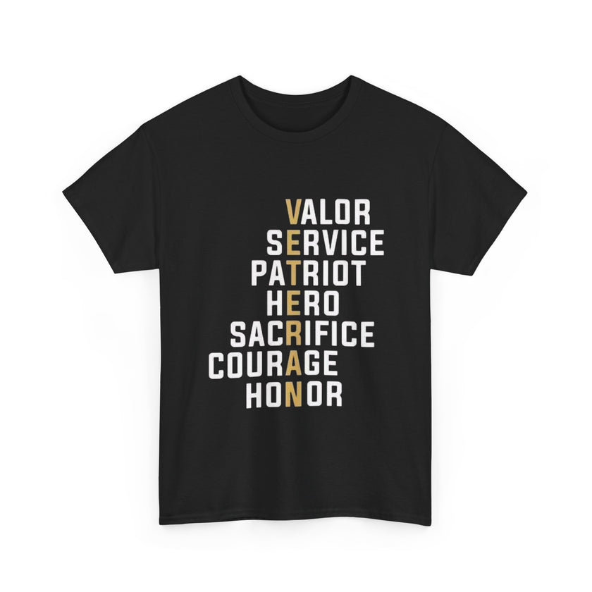 Veteran - Unisex Heavy Cotton Tee