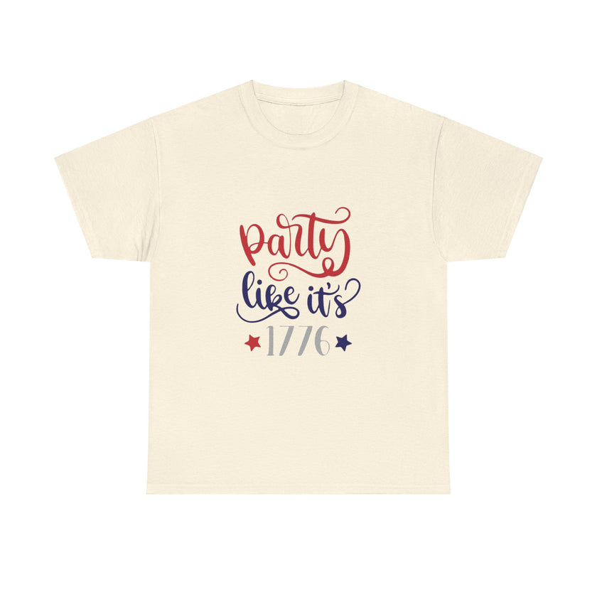 Party like it's 1776 - Unisex Heavy Cotton Tee