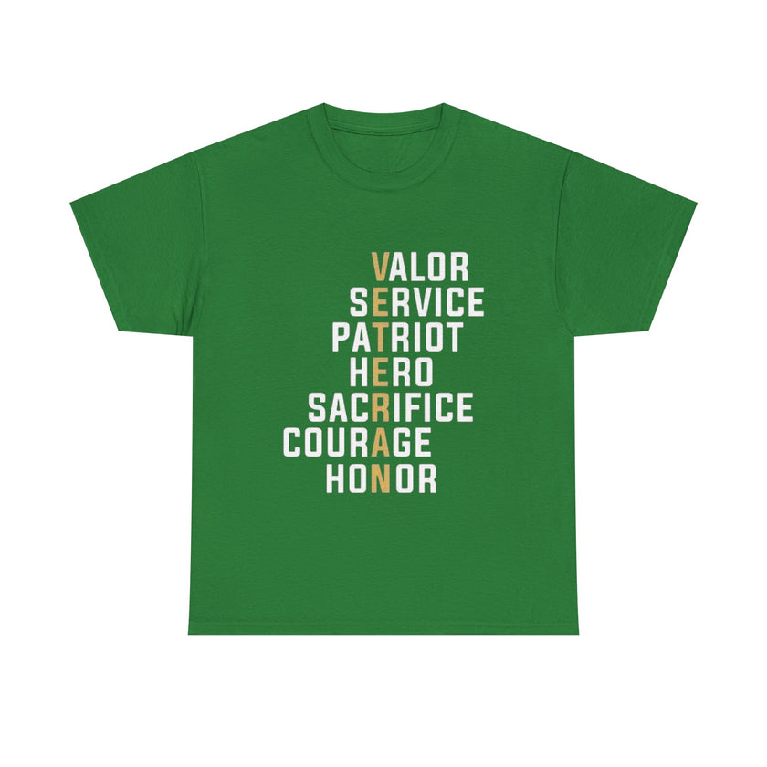 Veteran - Unisex Heavy Cotton Tee