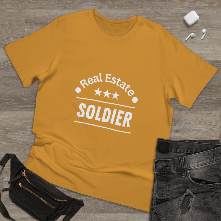 "Real Estate Soldier" Unisex Deluxe T-shirt