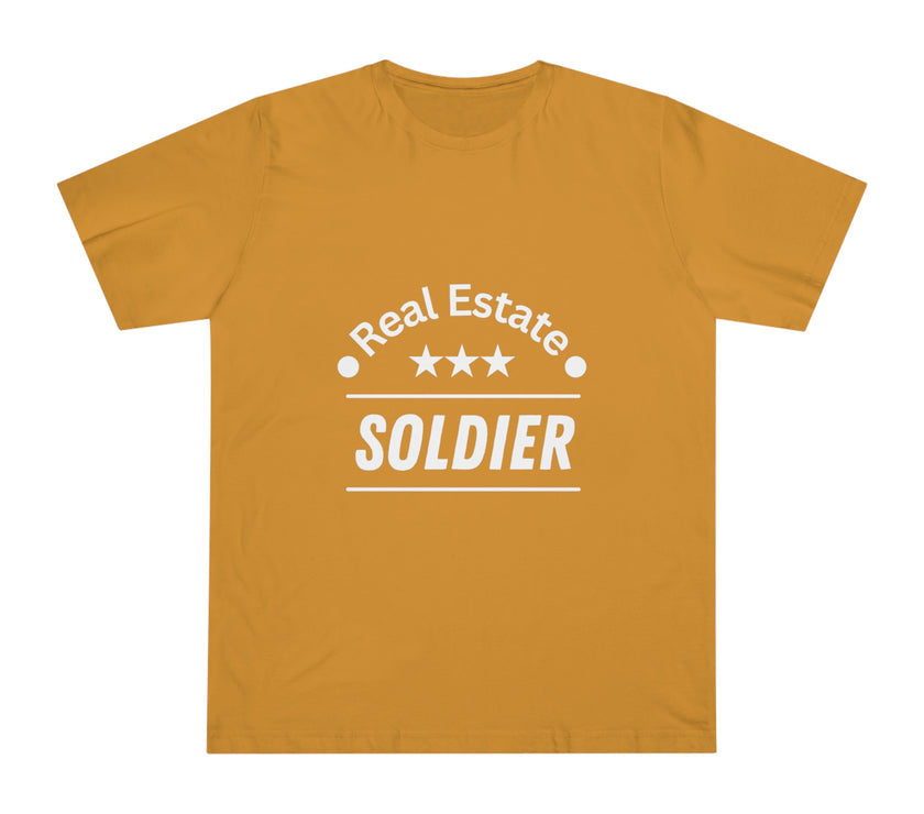 "Real Estate Soldier" Unisex Deluxe T-shirt