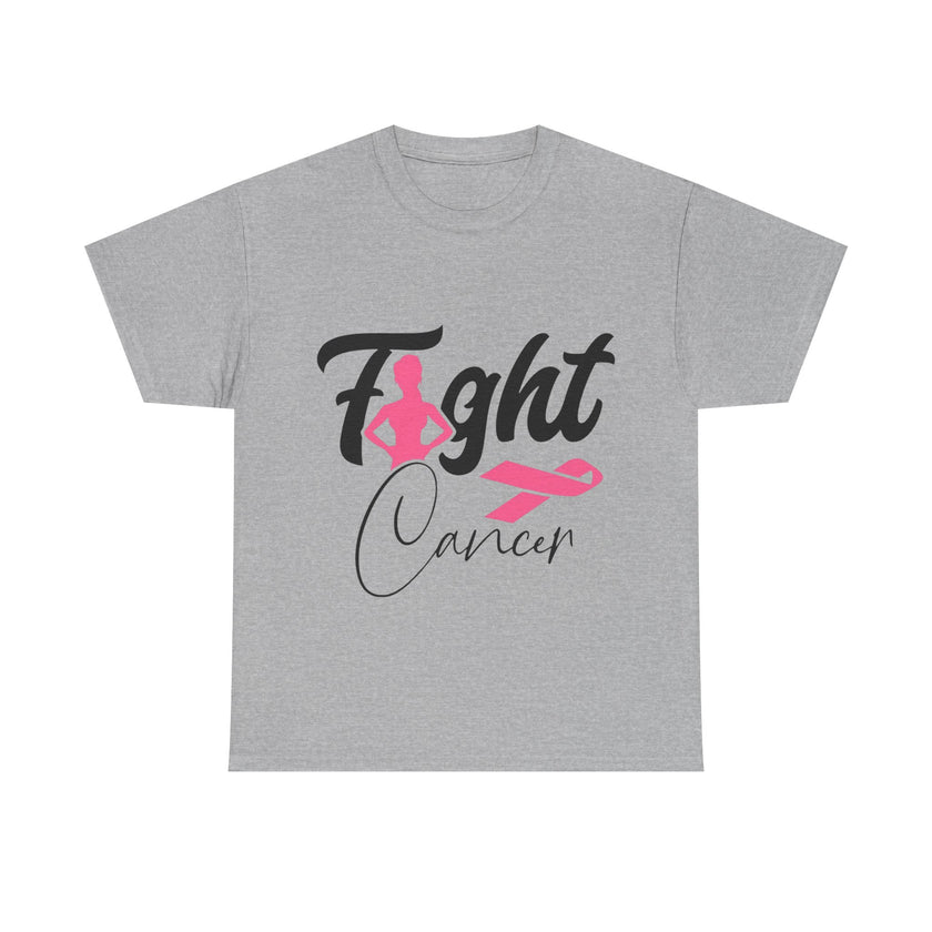 Fight Cancer - Unisex Heavy Cotton Tee