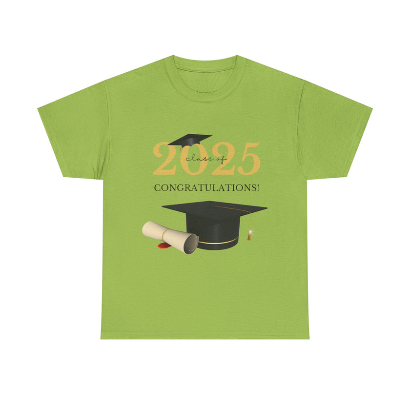 Congratulations Class of 2025 - Unisex heavy cotton tee