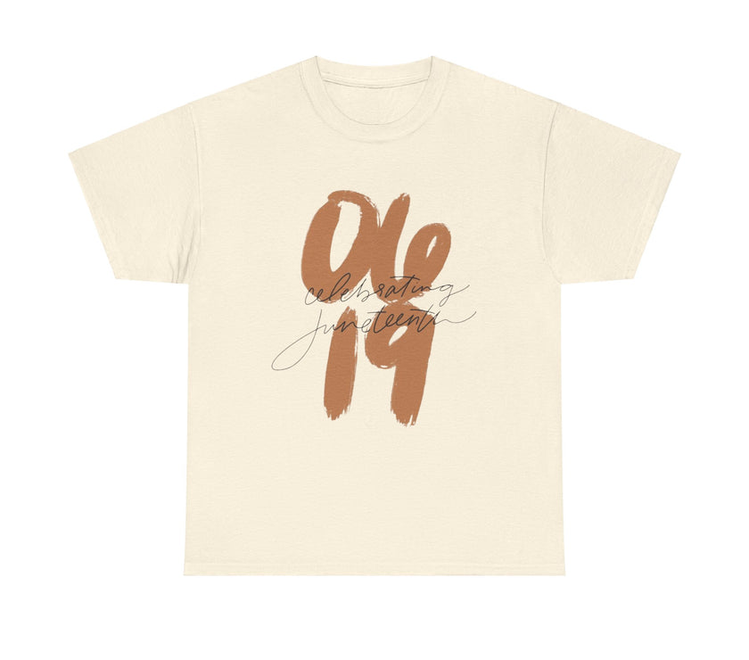 06-19 Celebrating Juneteenth - Unisex Heavy Cotton Tee