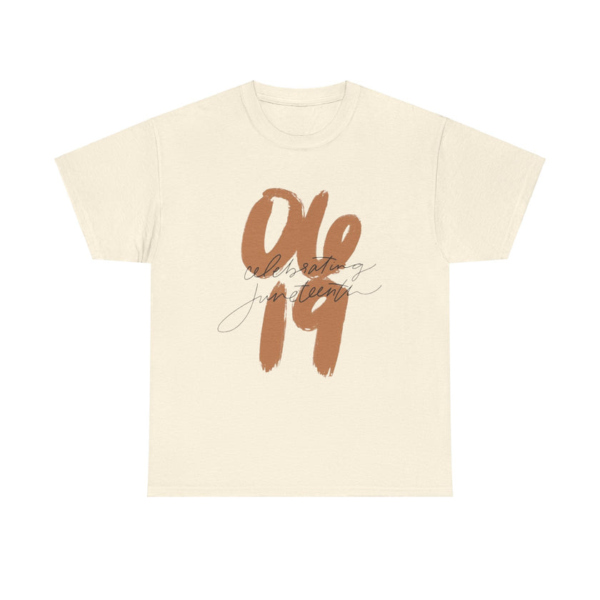 06-19 Celebrating Juneteenth - Unisex Heavy Cotton Tee