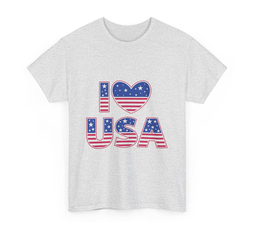 I Love America - Unisex Heavy Cotton Tee