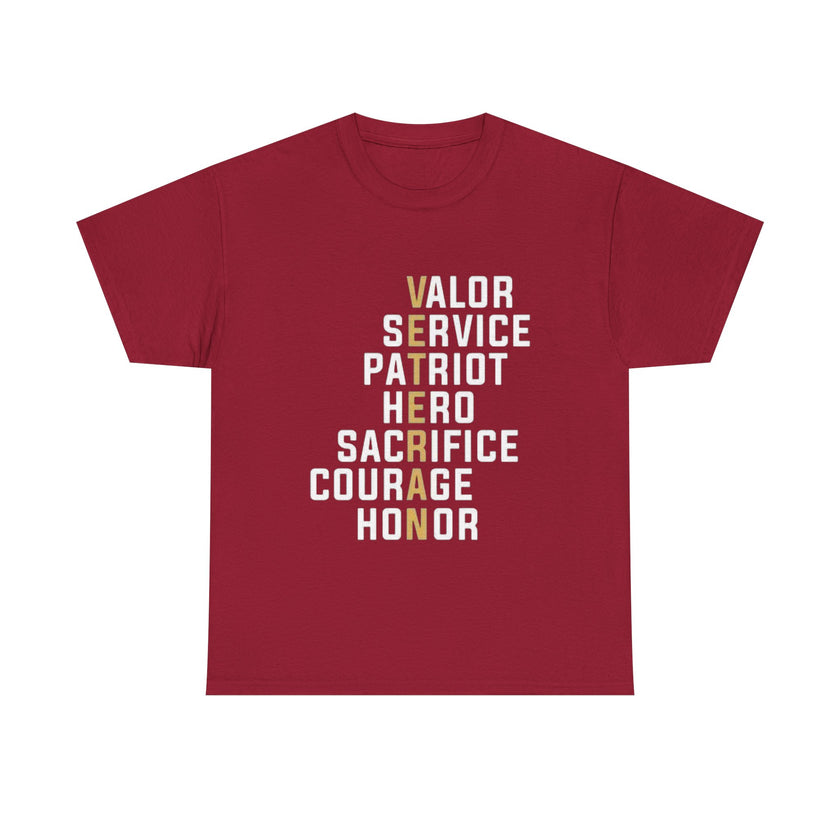 Veteran - Unisex Heavy Cotton Tee