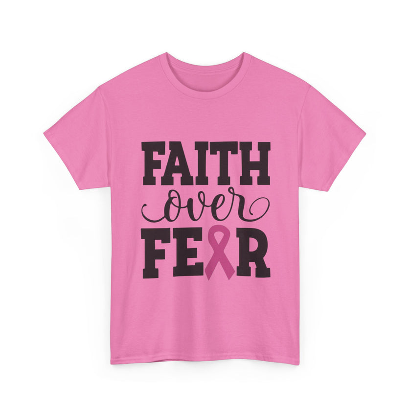Faith Over Fear - Unisex Heavy Cotton Tee