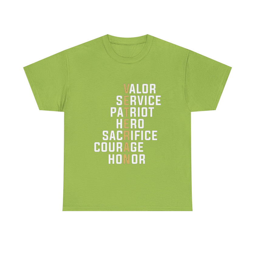 Veteran - Unisex Heavy Cotton Tee